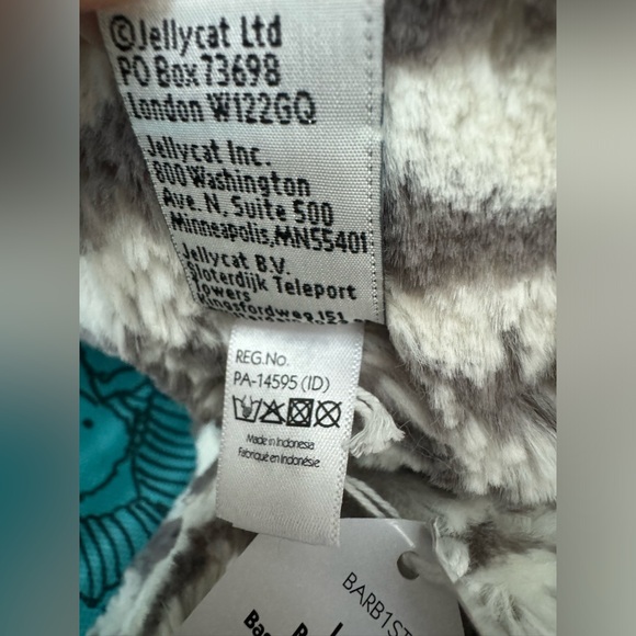 Authentic NWT Jellycat Really Big Bashful Snow Tiger Retired Rare ONLY ONE Cute - Picture 6 of 14